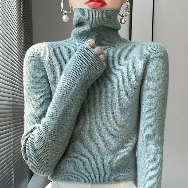Lenie | Casual Rullekrave Sweater