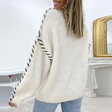 Nina | Varm Strikket Sweater