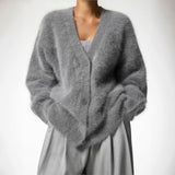 Eliza | Komfortabel Pels Cardigan