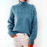 Tiarni | Strikket Rullekrave Sweater