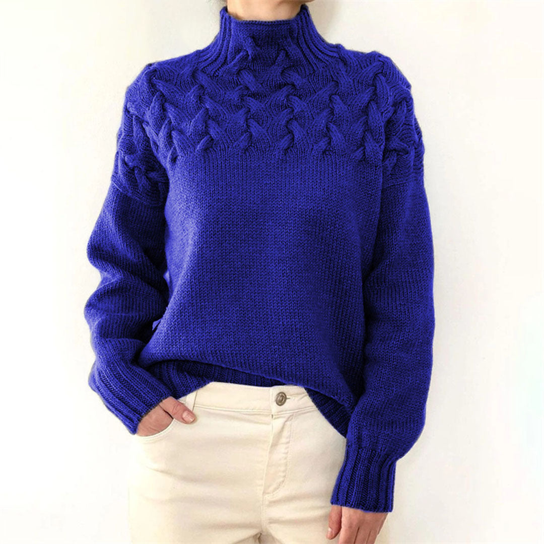 Tiarni | Strikket Rullekrave Sweater