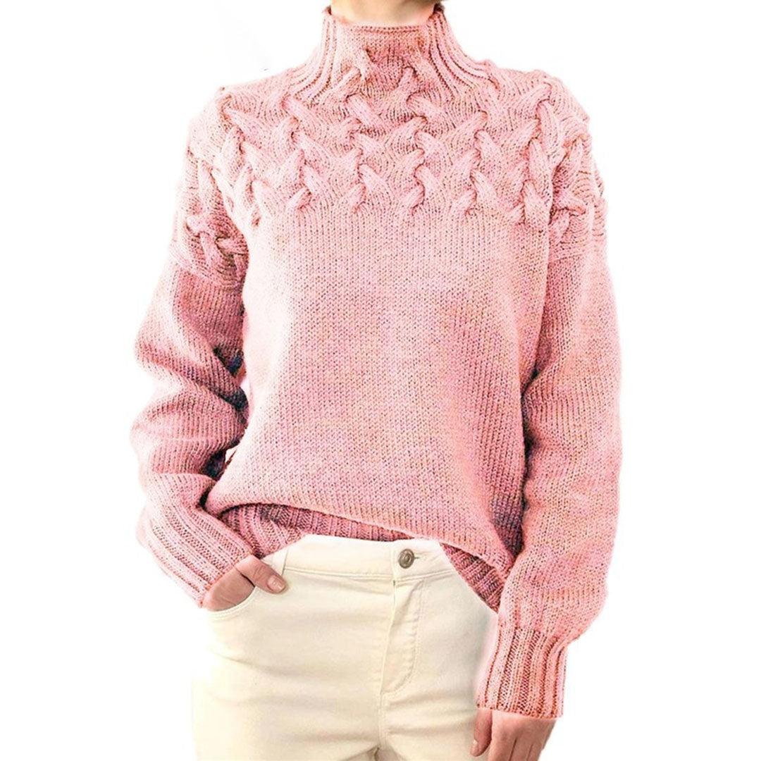 Tiarni | Strikket Rullekrave Sweater