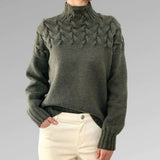Tiarni | Strikket Rullekrave Sweater
