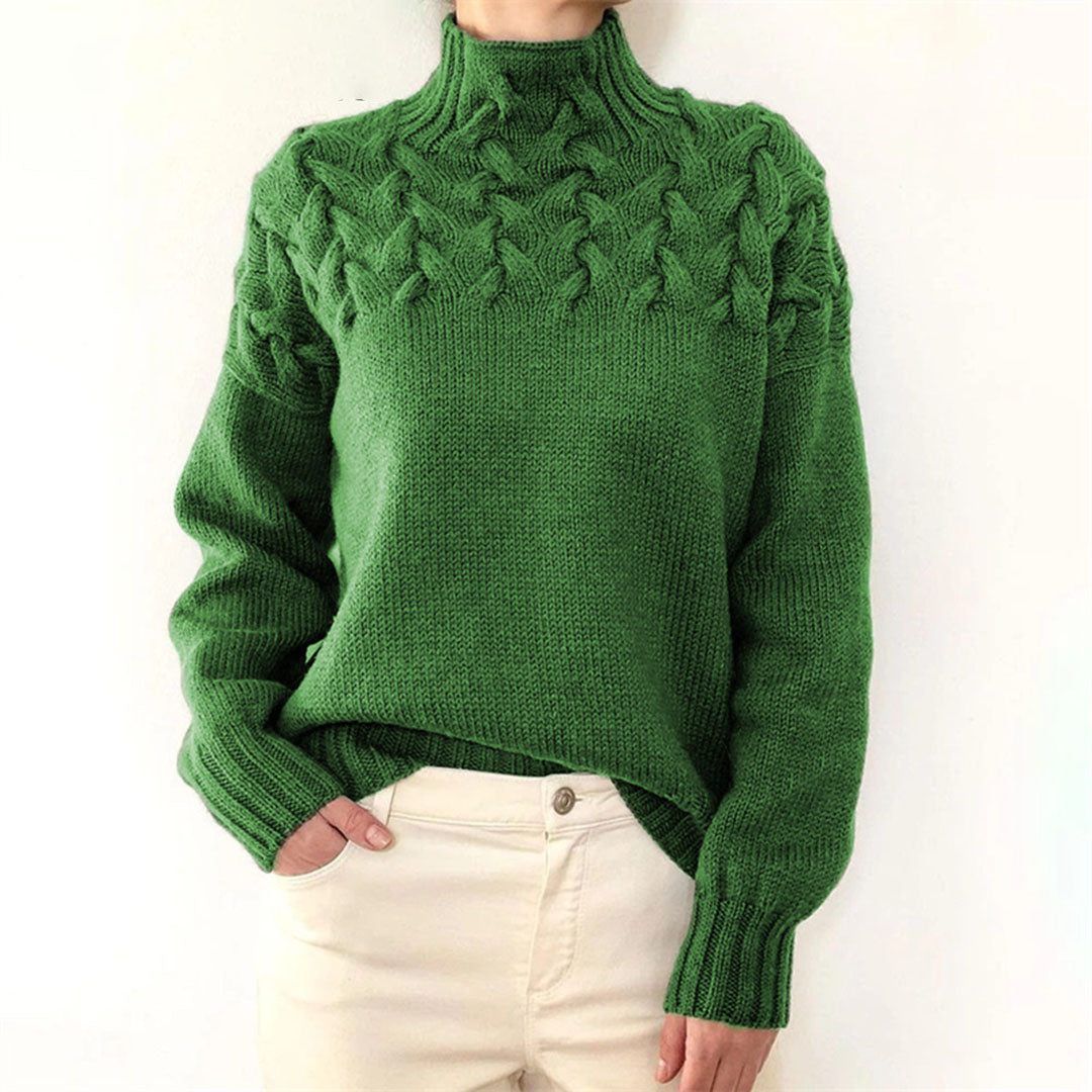 Tiarni | Strikket Rullekrave Sweater