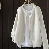 Elara | Perleknap cardigan