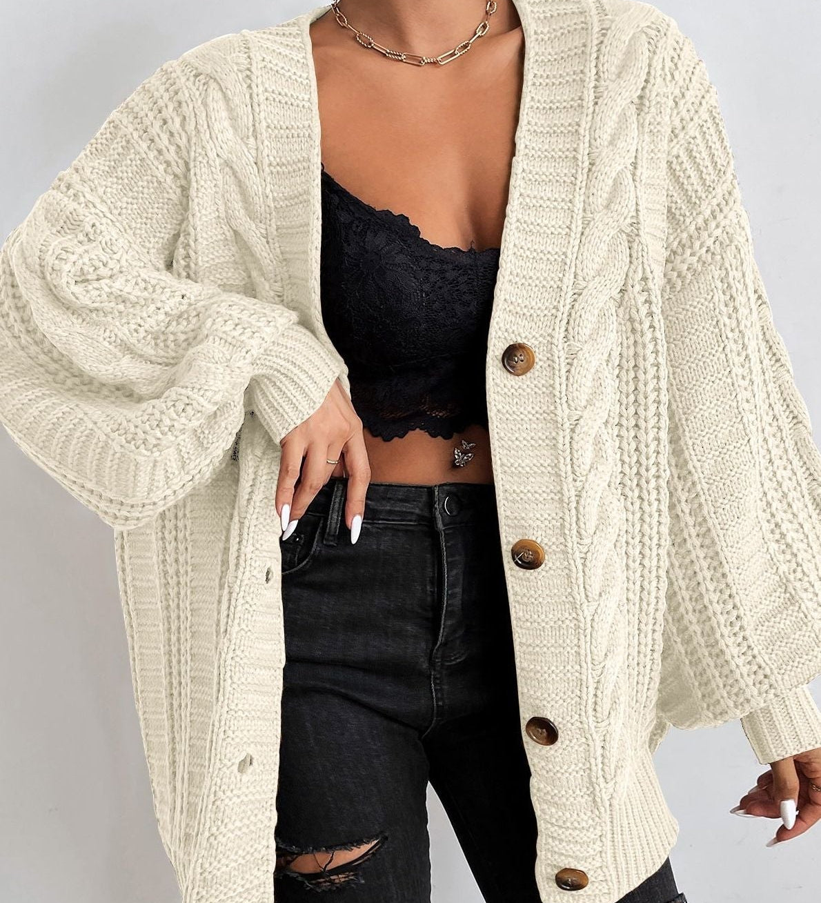 Saga | Oversize Cardigan
