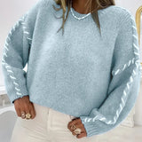 Nina | Varm Strikket Sweater
