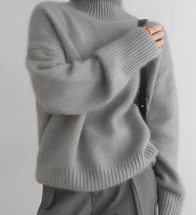 Yeke | Hyggelig Rullekrave Sweater