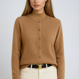 Blød cardigan med knapper