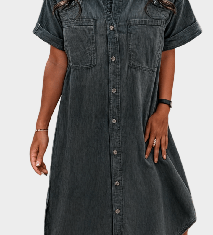 Solveig | Denim kjole