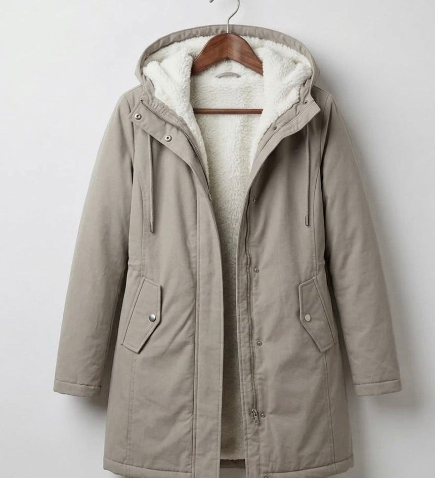 Women’s Cozy Hooded Weatherproof Coat