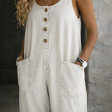 Amelia | Vintage Cotton Dungarees