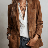 Imogen | Vintage Brun Blazer