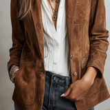 Imogen | Vintage Brun Blazer