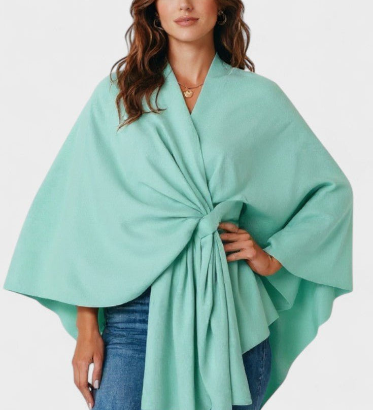 Yvette | Elegant Draperet Poncho