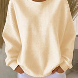 Nuria | Klassisk sweater med struktur