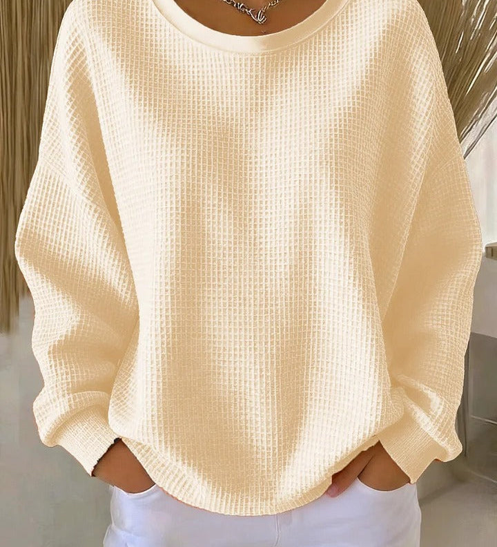 Nuria | Klassisk sweater med struktur