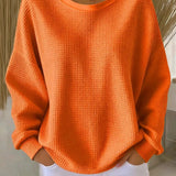 Nuria | Klassisk sweater med struktur