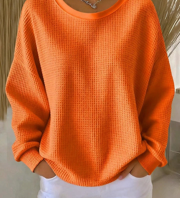 Nuria | Klassisk sweater med struktur