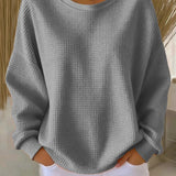 Nuria | Klassisk sweater med struktur