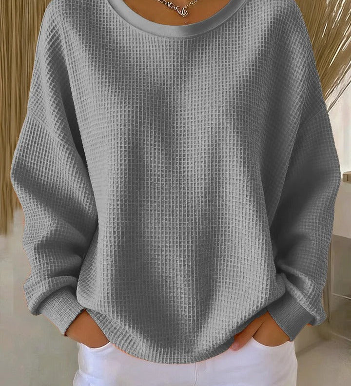 Nuria | Klassisk sweater med struktur