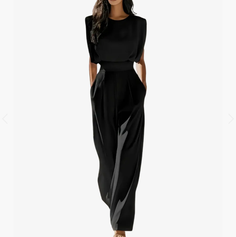 Ariadna™ | Jumpsuit med Justerbart Bælte