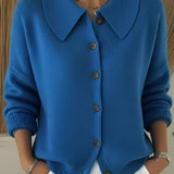 Vega | Cardigan med skjortekrave
