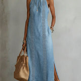 Tilly | Retro Blonde Denimkjole