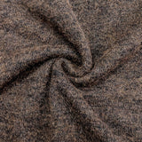 Camille™ | Chokoladebrun ribstrikket cardigan med taljeklips
