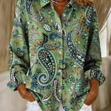 Rosemarie | Paisley-mønstret skjortebluse