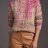 Calyx™ | Orkide Gitter Rullekrave Sweater