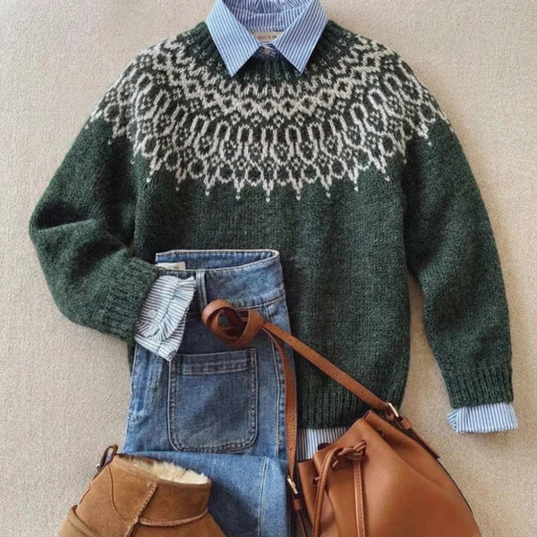 Tundra - Klassisk Vintage Strik Sweater