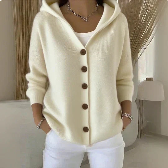 Rocío | Cardigan med hætte
