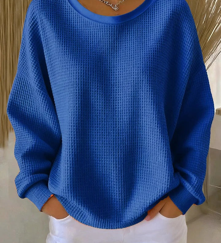 Nuria | Klassisk sweater med struktur