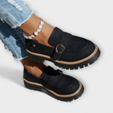 Lora™ | Casual Rundtå Mokkasiner