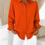Fenella | Afslappet bluse med krave