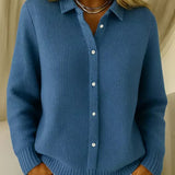 Carmela | Struktureret cardigan med knapper