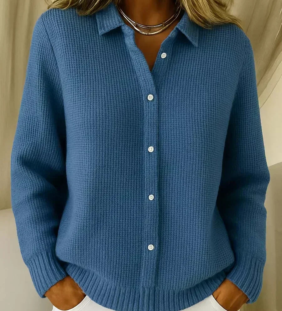 Carmela | Struktureret cardigan med knapper