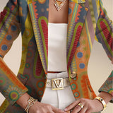 Faustine | Bohæmsk Medaljon Blazer