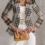Ghislaine | Houndstooth Blazer