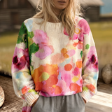 Ondina™ | Multicolor Floral Knit Sweater