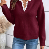 Gillian™ | Elegant sweater med V-hals