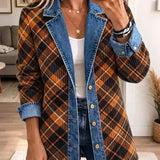 Clemmie™ | Brun Ternet Denimjakke
