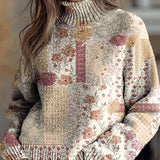Linnea | Patchwork Garden Turtleneck