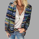 Reina | Flerfarvet Cardigan