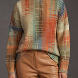 Sorrel™ | Rullekrave Sweater med Malede Striber