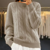 Jennie | Varm Strikket Sweater