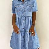 Sienna | Smart Casual Denimkjole